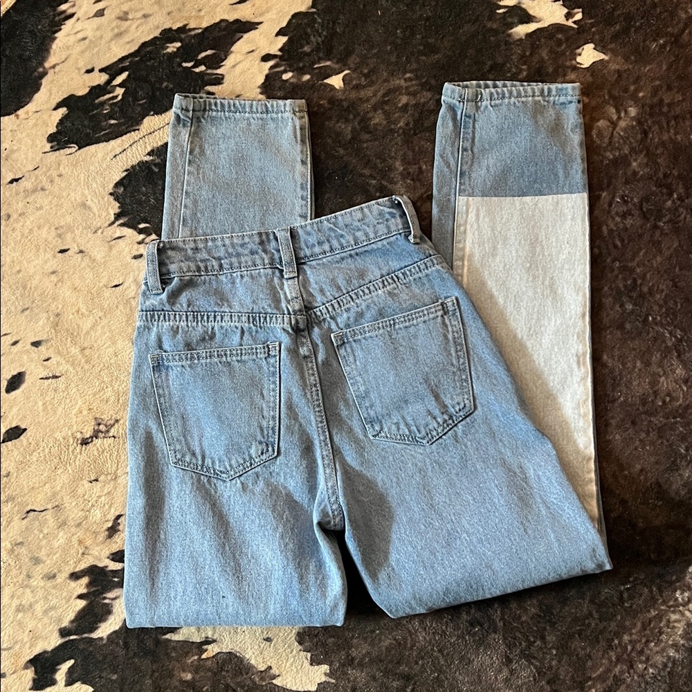 Princess Polly patchwork Jeans - image 2